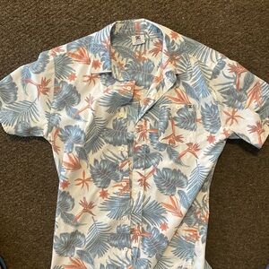 DC Hawaiian themed button down